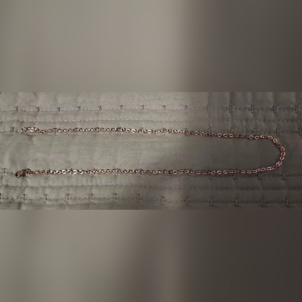 White Gold Plated Chain